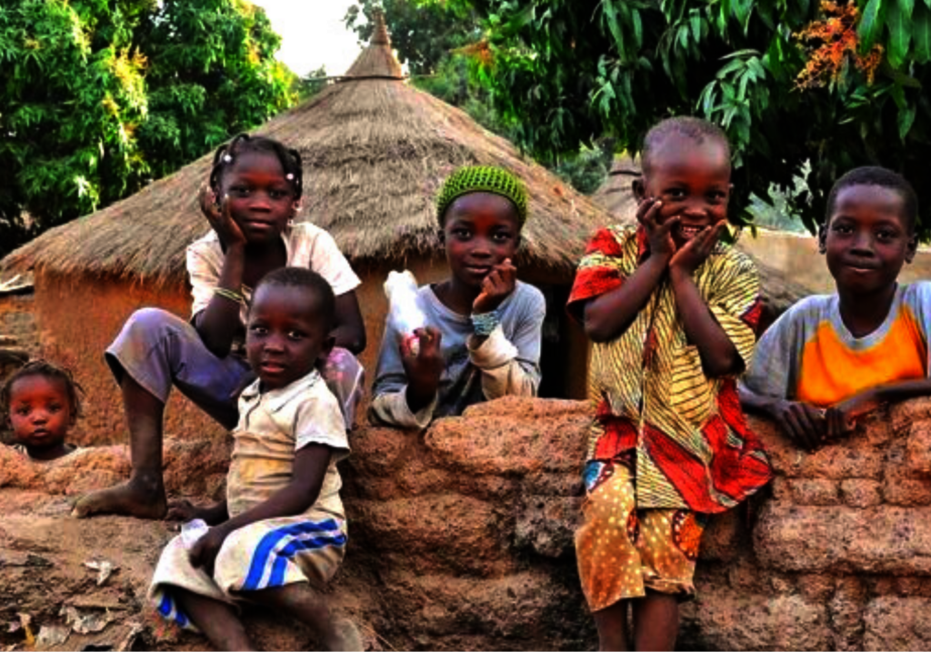 Children Ouelessebougou Mali Africa 3rd World