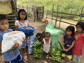 Supplying food to poor families