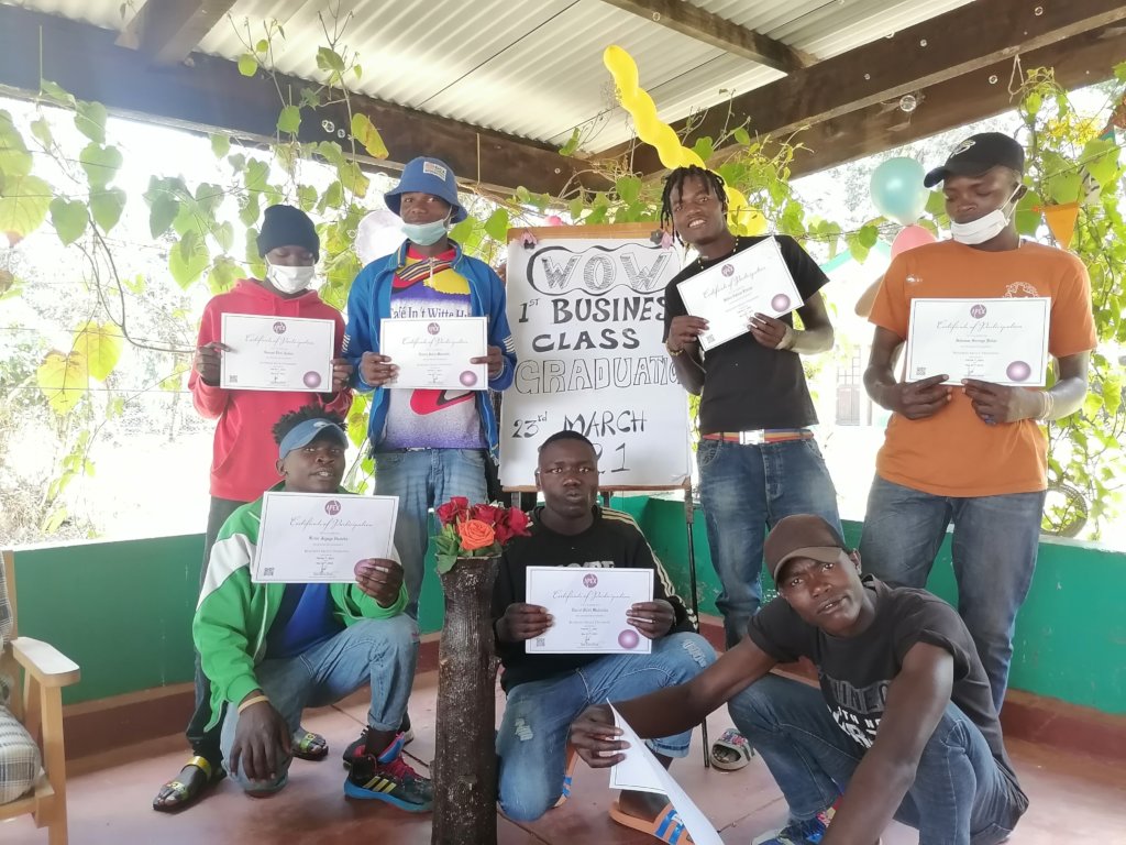 Support to 80 street connected Kenyan youth