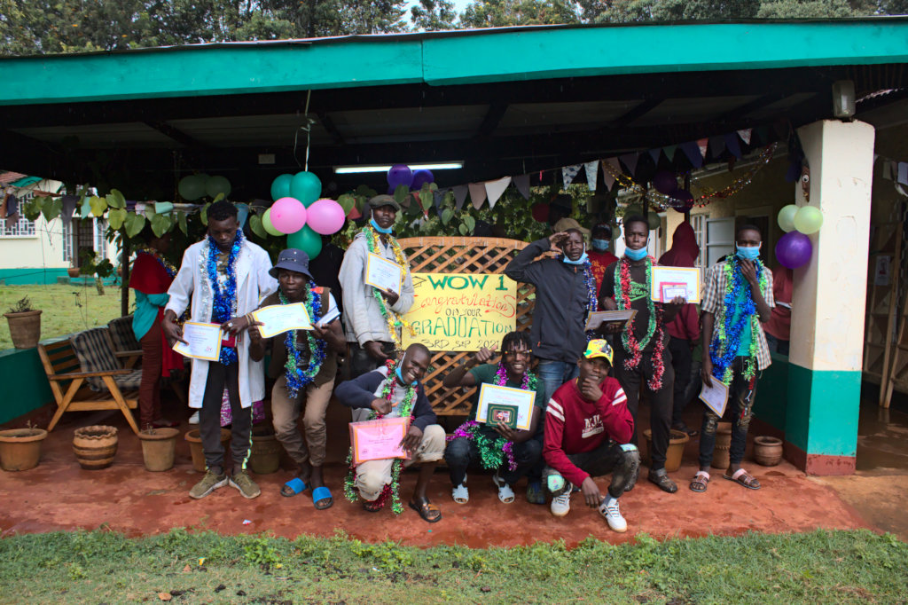 Support to 80 street connected Kenyan youth