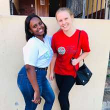 Facilitator and participant