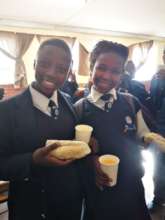 A snack before learning