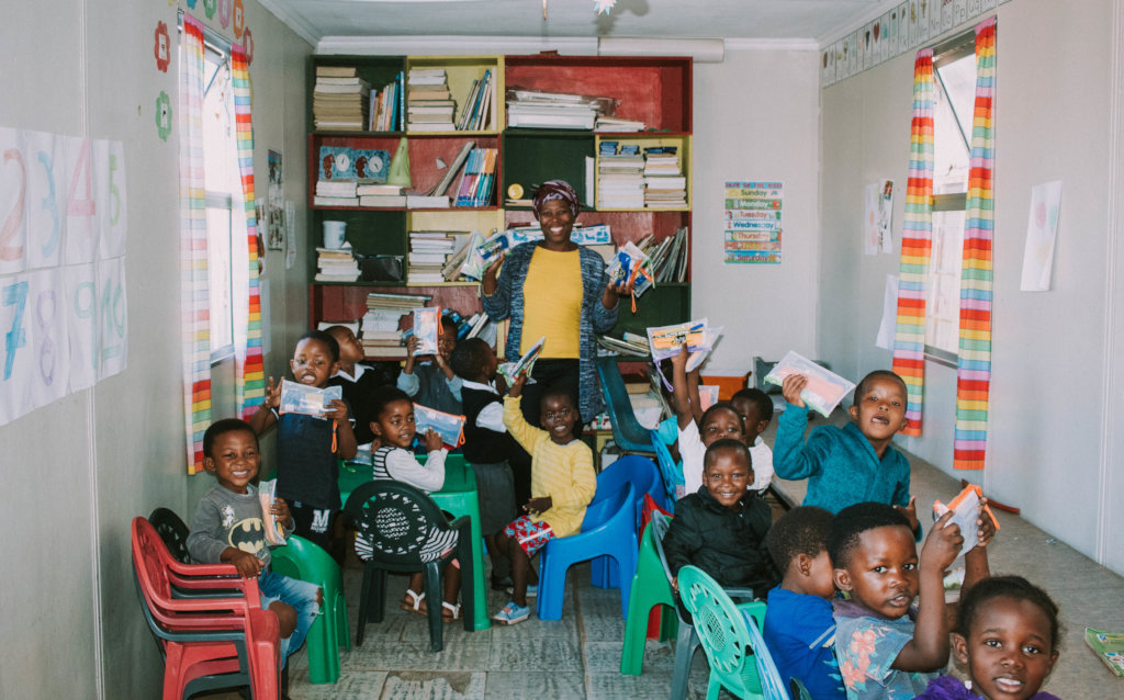 Rebuild burnt down school in African township