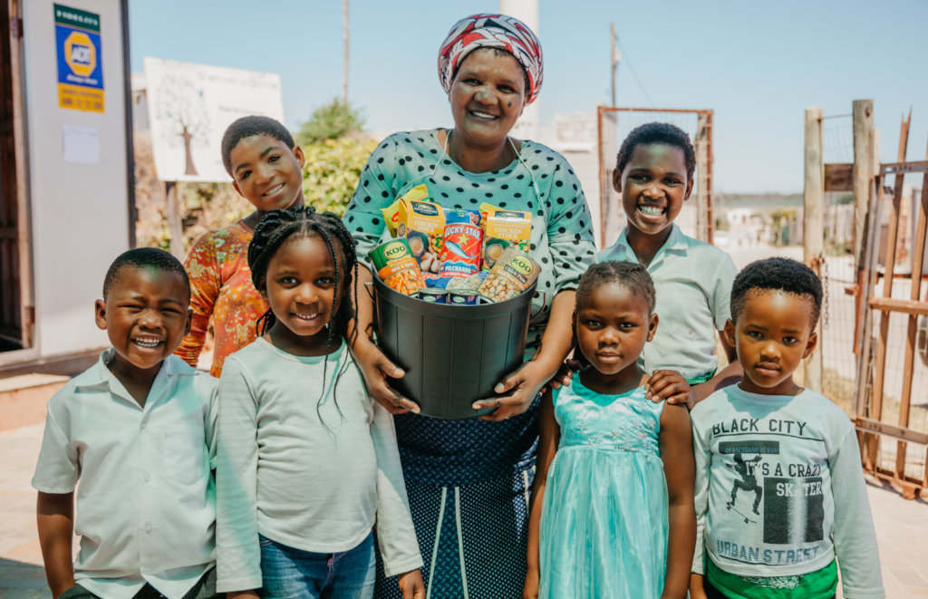 Rebuild burnt down school in African township