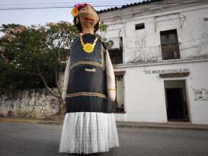 Maria Ndrea Giant Festival Puppet