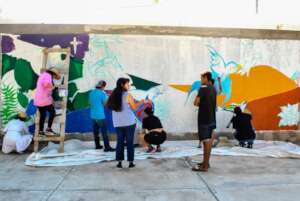 Migrant Shelter's Mural