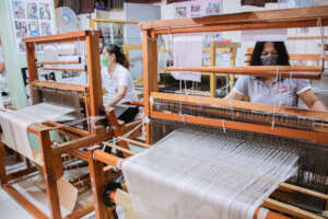 Hand-loom Weaving machines for SSF