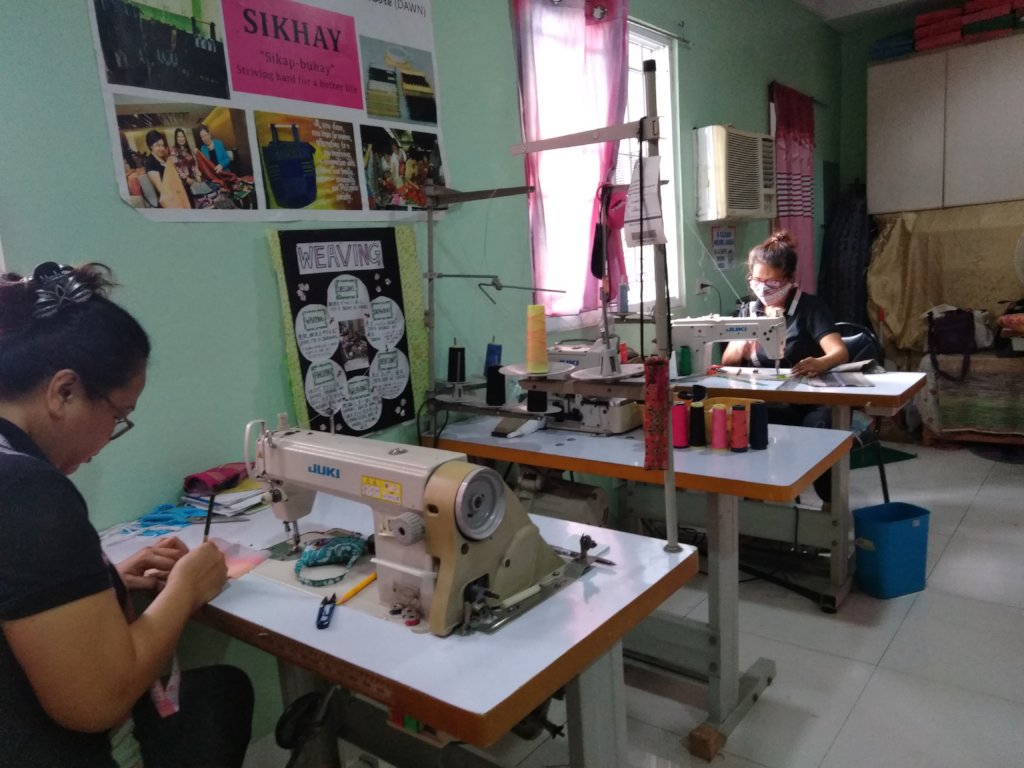 SIKHAY sewing training