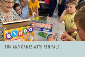 Quilters RotaKids entertaining their Pen Pals