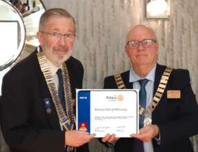 Recognition of members' gifts to Rotary Foundation