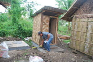 Promoting low-cost latrines