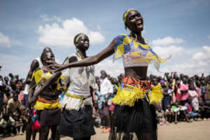 The festival featured dances