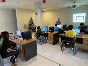 First ITF class for disabled adults