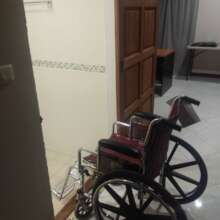 New sliding door for wheelchairs