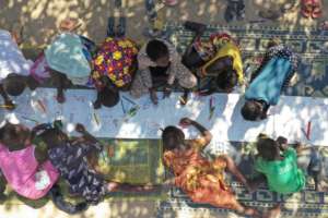 Collaborative drawing workshop