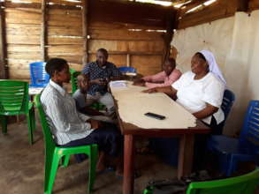 Our team preparing a family to graduate soon