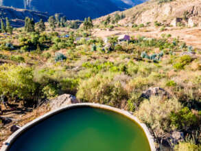 New water structures at ERC Chocaya, Bolivia