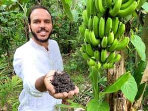 Look how rich the soil is now at Desperto, Brazil