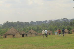 CCFU and community members at Mutoto heritage site