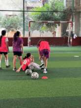 Girls Taking a Break