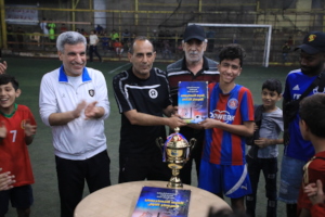Shatila camp Team wins 2nd place at championship