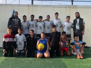 Ein el Hilweh camp team