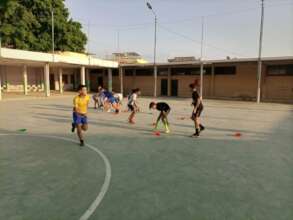 Children Team Training in Rashidieh Camp