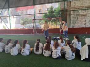 First Aid Training in Burj el Barajneh Camp