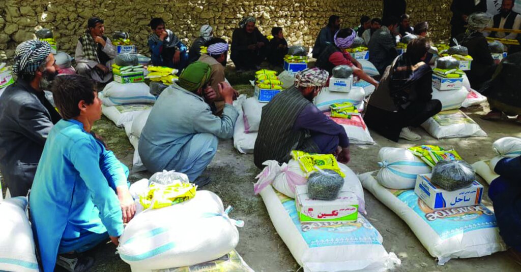 Helping Displaced Families in Afghanistan
