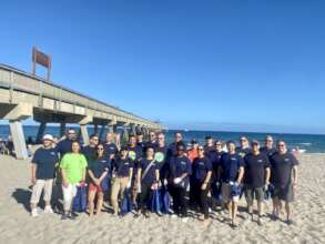 Deerfield Beach CleanUp in Florida