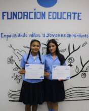 Two of our robotics camp graduates!