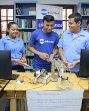 Robotics camp in action!