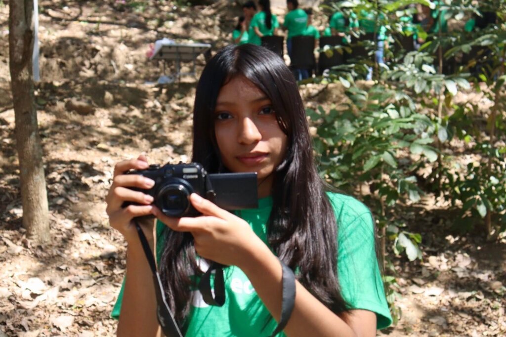 Joven Comunica, filming in action