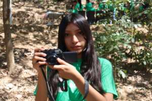 Joven Comunica, filming in action