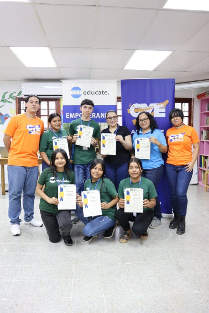 educate. Youth Leaders, trained by OYE