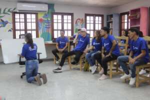 A leadership workshop in progress