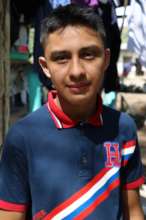 Scholarship student Javier