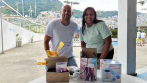 Delivering donation items