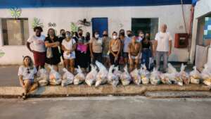 1st delivery of Food Supplies