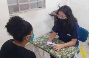 Registering basic information during screening