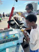Water game from City on the Water Day