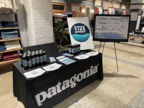 Tabling at Patagonia
