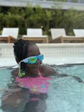 One of our participants enjoying her lesson at TRH