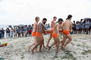 Young people at Water Rescue Demo Day