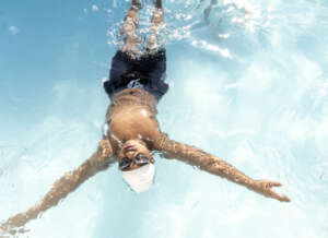 Participant from St John's in full float mode