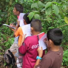 Students Take Notes During a PEB Class