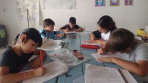 Operativo de Evaluacion en Centro Educativo la Paz