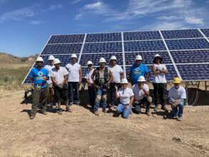 Northern Cheyenne Solar Warrior Trainees