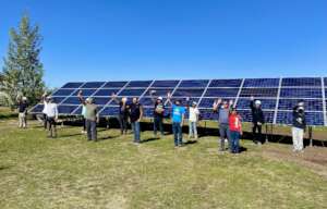 Standing Rock Solar Warrior Trainees