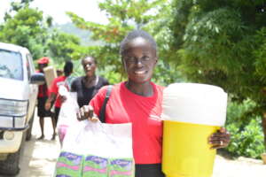 Ysnelle~one of many Haitian Women First Responders